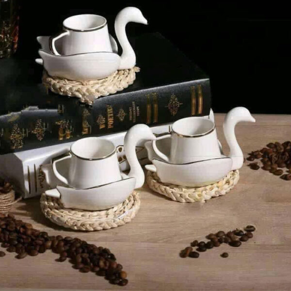 Swan Coffee Cups