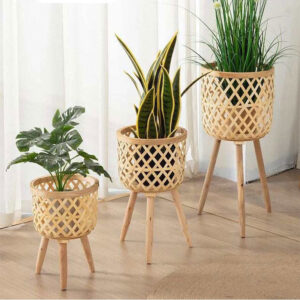 Wood Planter Pot