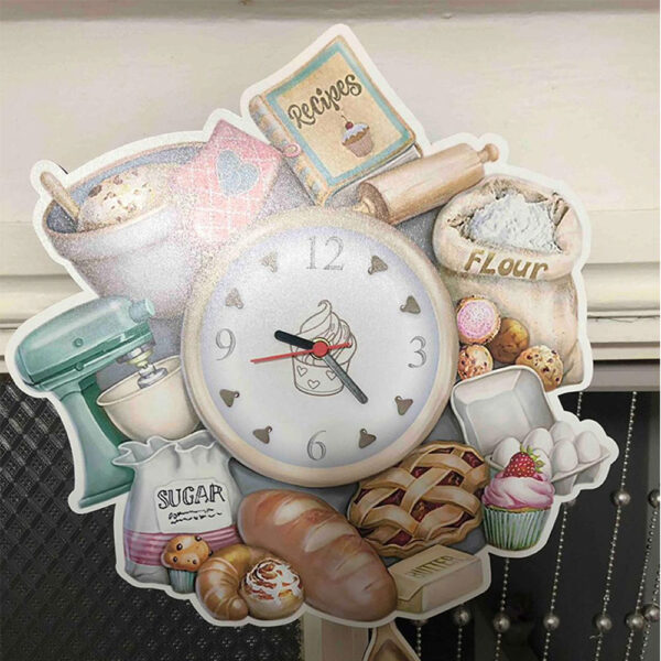 Baking Wall Clock