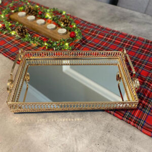 Mirrored Tray