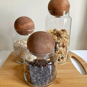 Glass Jars With Cork Lids